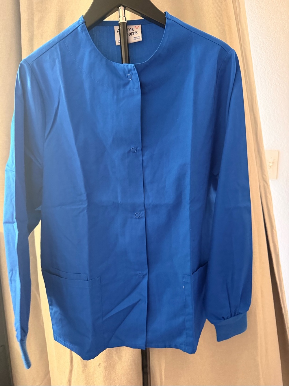 AllStar Scrub Jacket Royal Blue XS - brand new